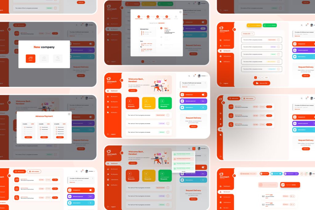 Dooreach Warehouse Dashboard Hendawi S Portfolio